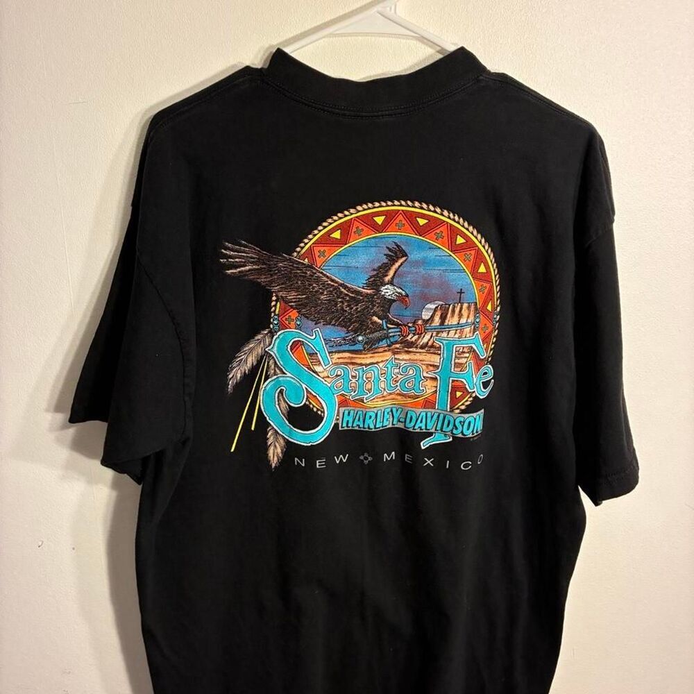 Harley-davidson Men's Black T-shirt